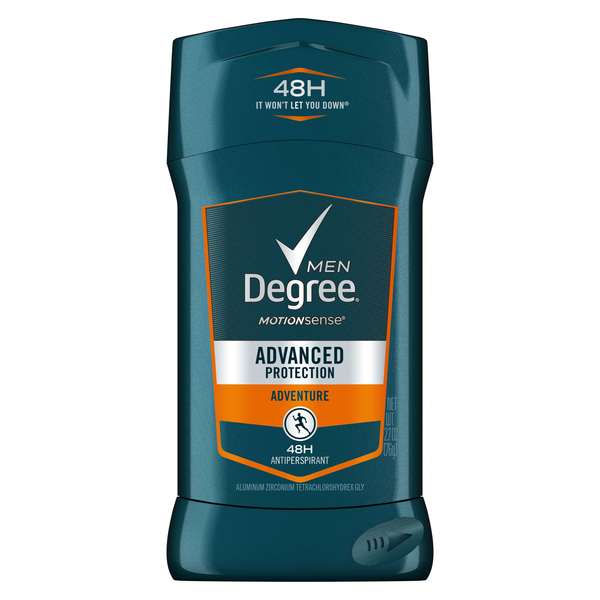 Degree Men Invisible Solid Anti-Perspirant Advanced Adventure 2.7 oz., PK12 06147